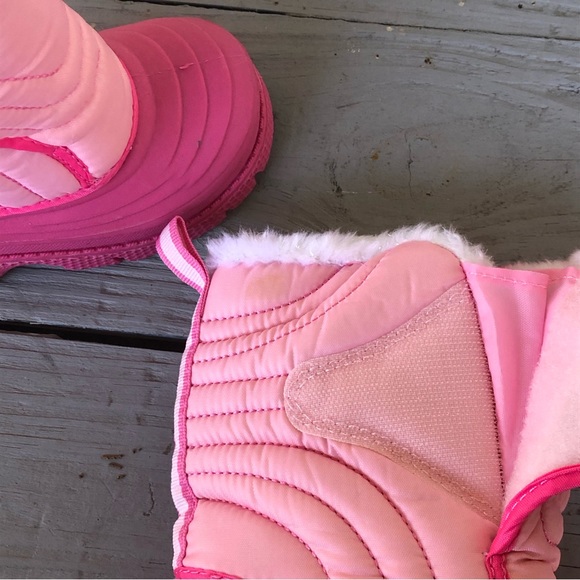 Pink snowflake snowflake boots - Picture 7 of 11
